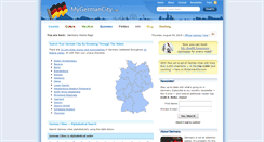 Desktop Screenshot of mygermancity.com
